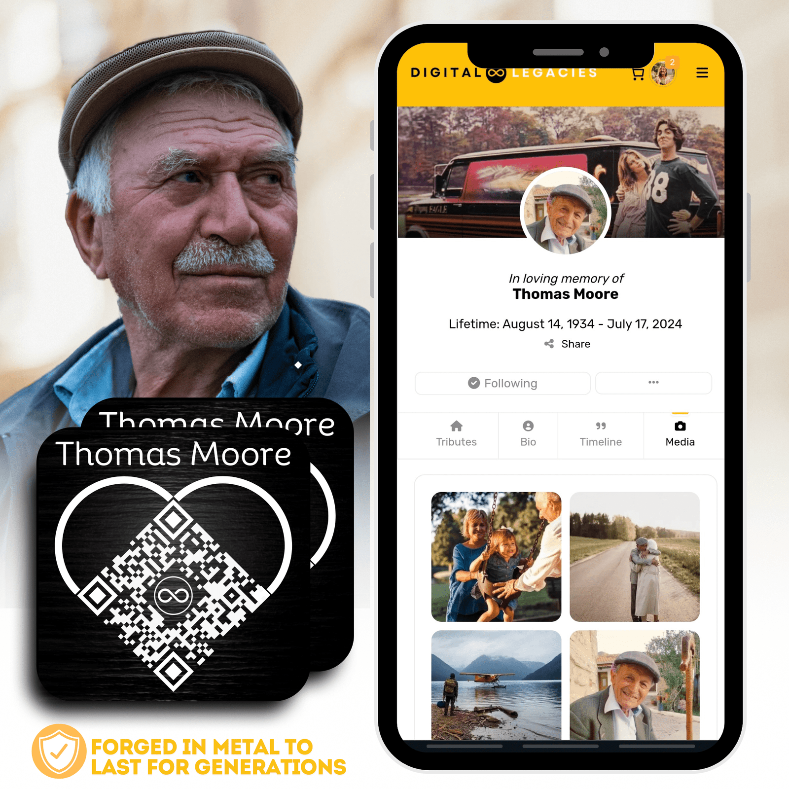 Digital Legacies Plaque