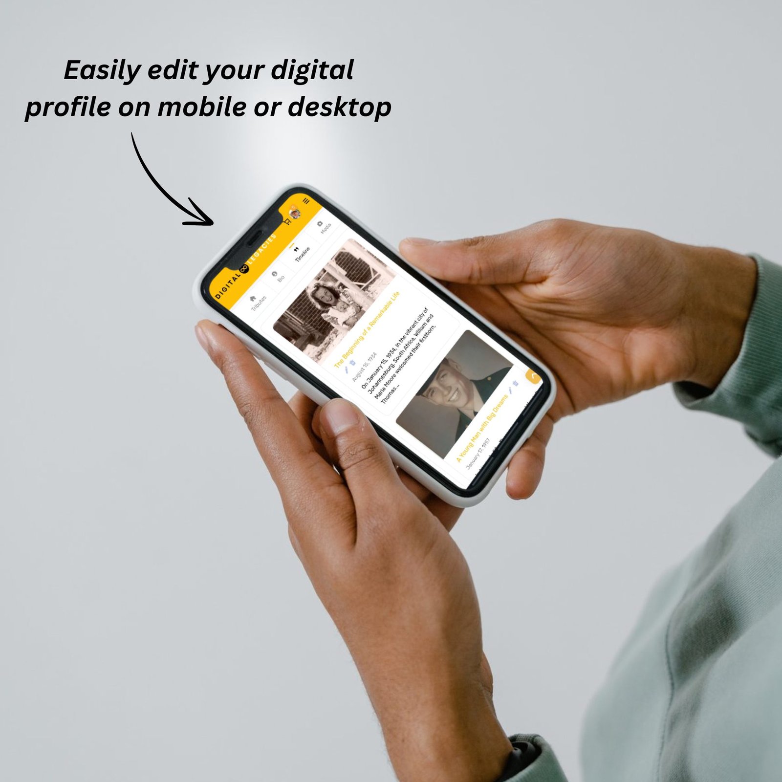 Digital Memorial Profile - Image 3